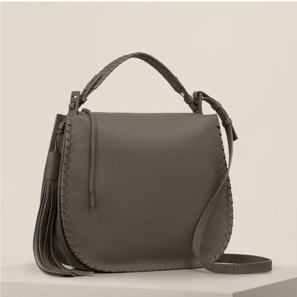 AllSaints Mori Bag in Taupe (Medium Size).  Like new condition.